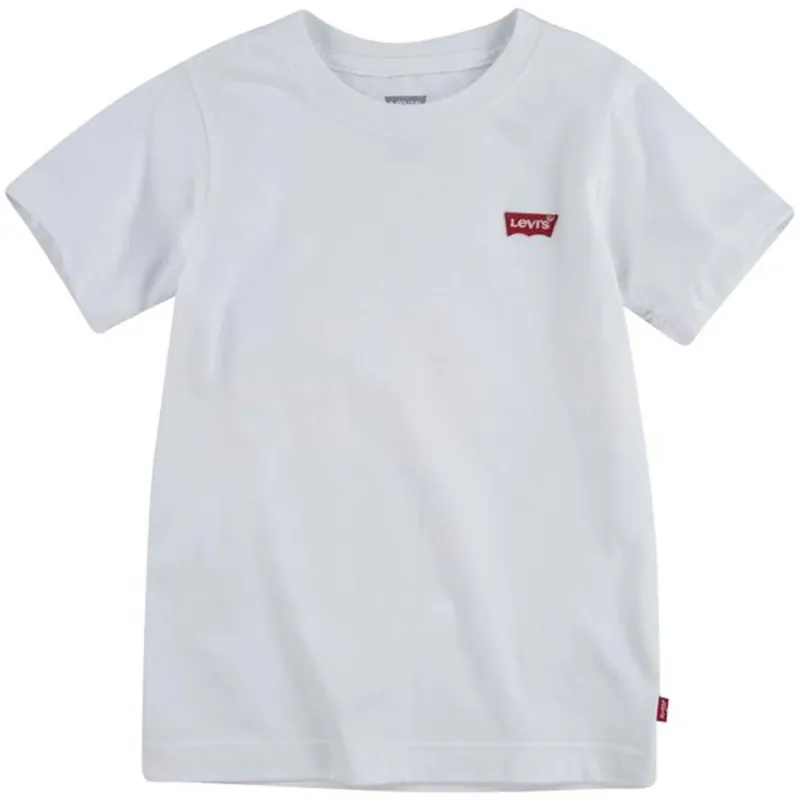 Endast idag Levis Tee SS Batwing Chest Hit White