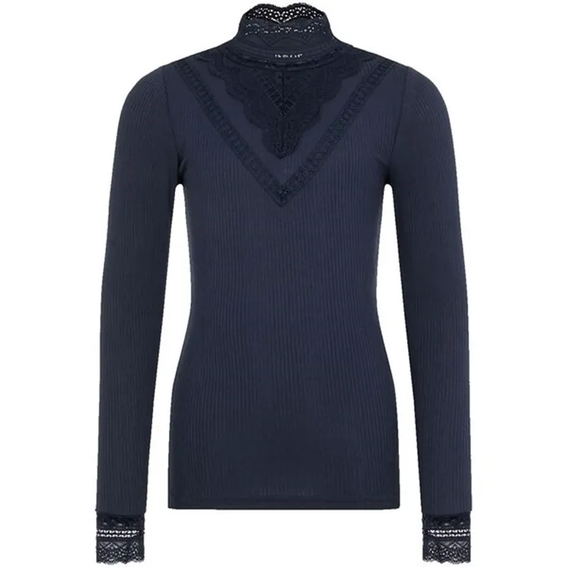 Kampanjpris Name it Dark Sapphire Noos Runi Bluse