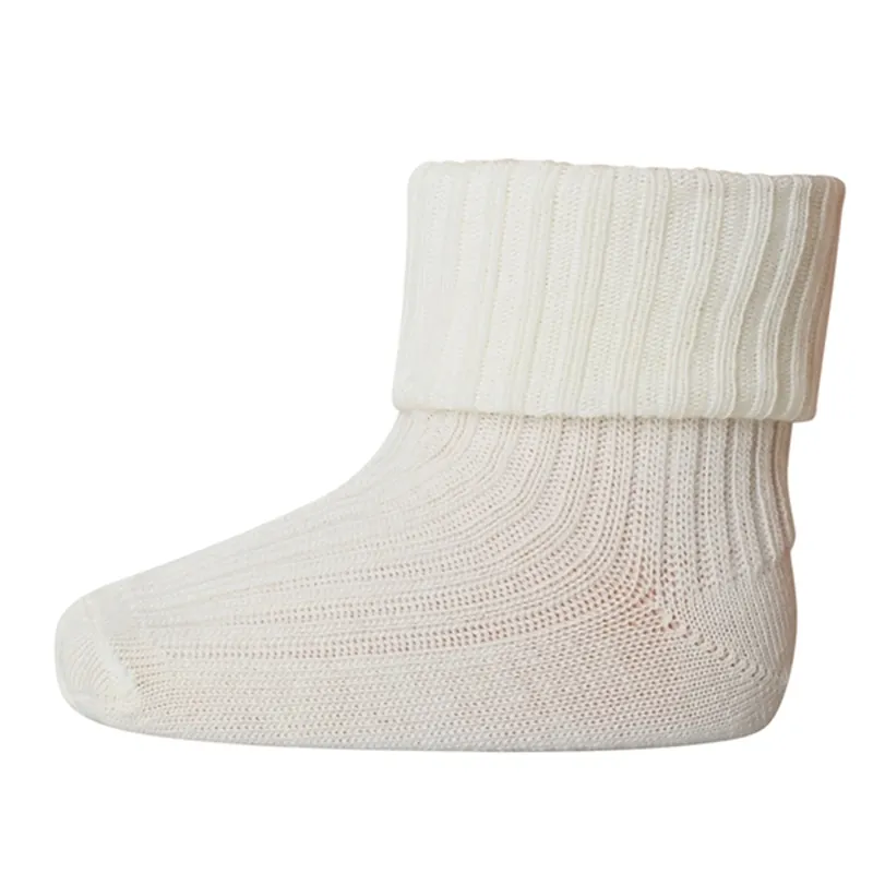 Begränsat antal MP Wool Socks Rib 432 Snow White
