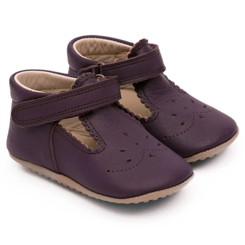 Köp nu Pom Pom Futter Ballerina T-Bar Lilac