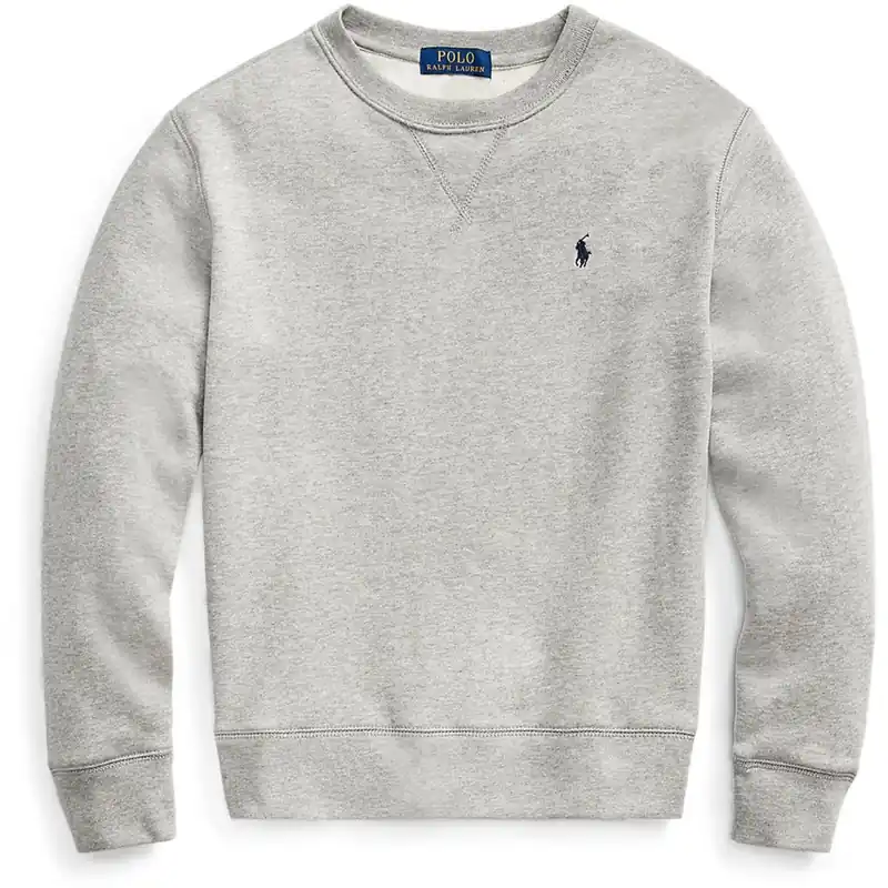 Pikétröja Ralph Lauren Boy Long Sleeved Sweatshirt Dark Sport Heather prisnedsättning
