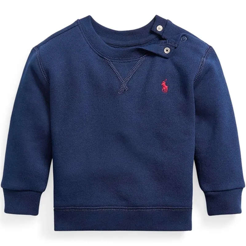 Ralph Lauren Baby Boy Sweatshirt Cruise Navy Kampanjpris