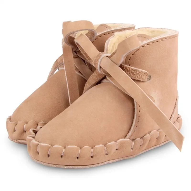 Snabb leverans Donsje Pina Classic Lining Futter Truffle Nubuck