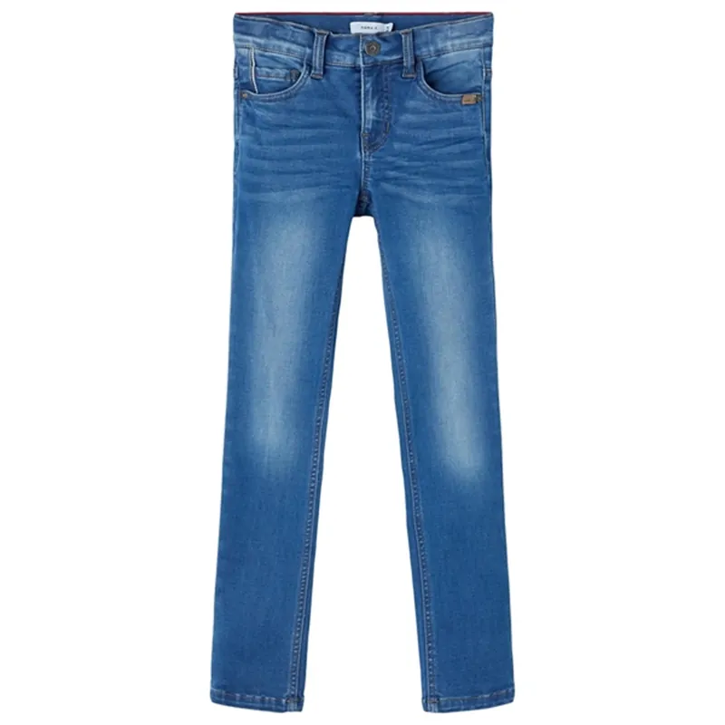 Name it Medium Blue Denim Theo NOOS Jeans Populärt val