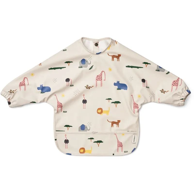 Beställ nu Liewood Merle Cape Bib Safari Sandy Mix