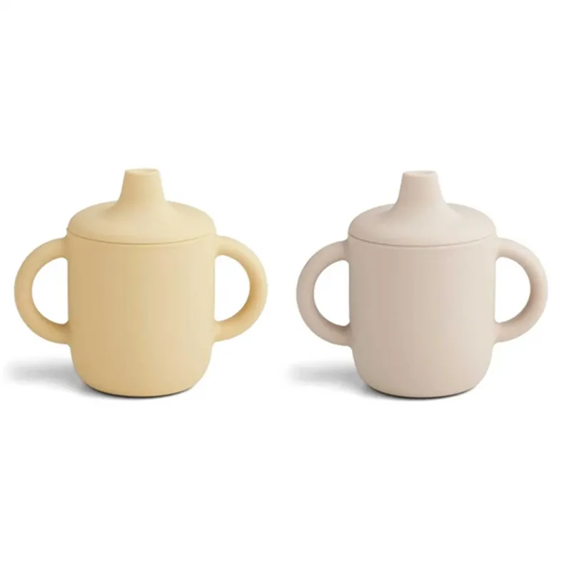 Liewood Neil Mugg 2-pack Sandy Wheat Yellow Mix Billigare