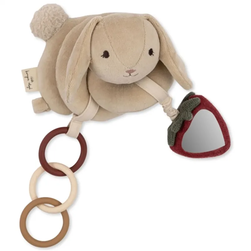 Begränsad tid Konges Sløjd Beige Aktivitetsspiral Bunny
