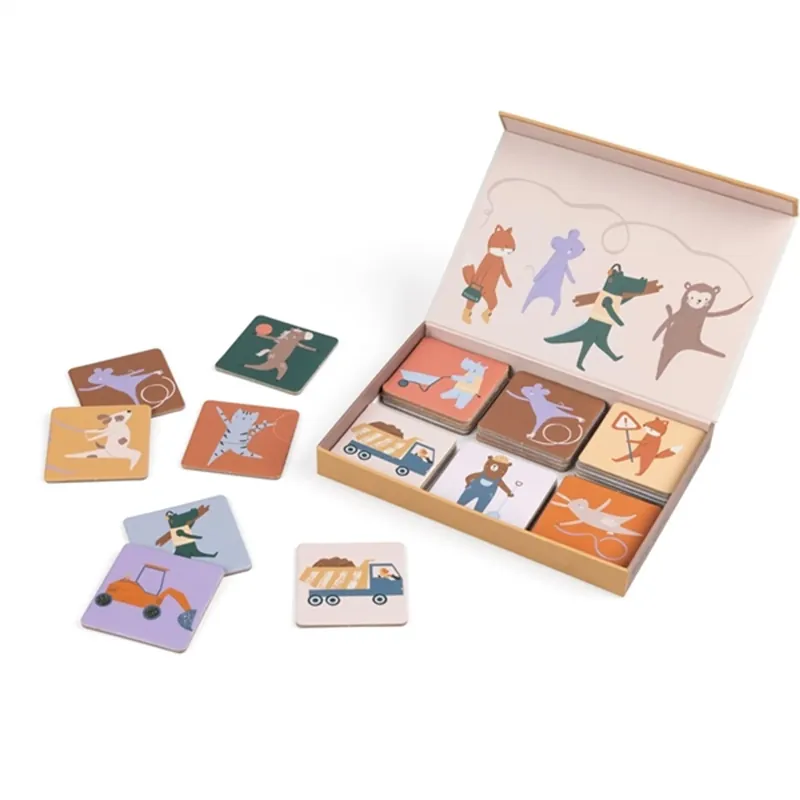 Begränsad tid Sebra minnesspel Toes/Builders Multi
