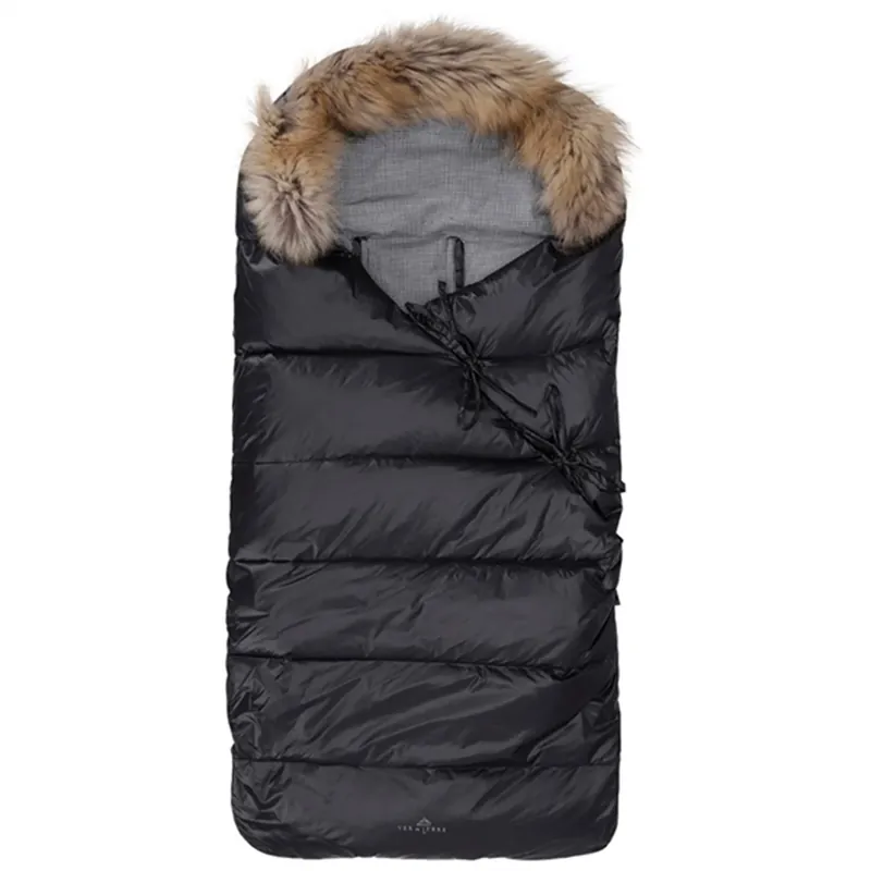 Ver de Terre Featherlight Åkpåse m. Päls Black Lägg i varukorgen