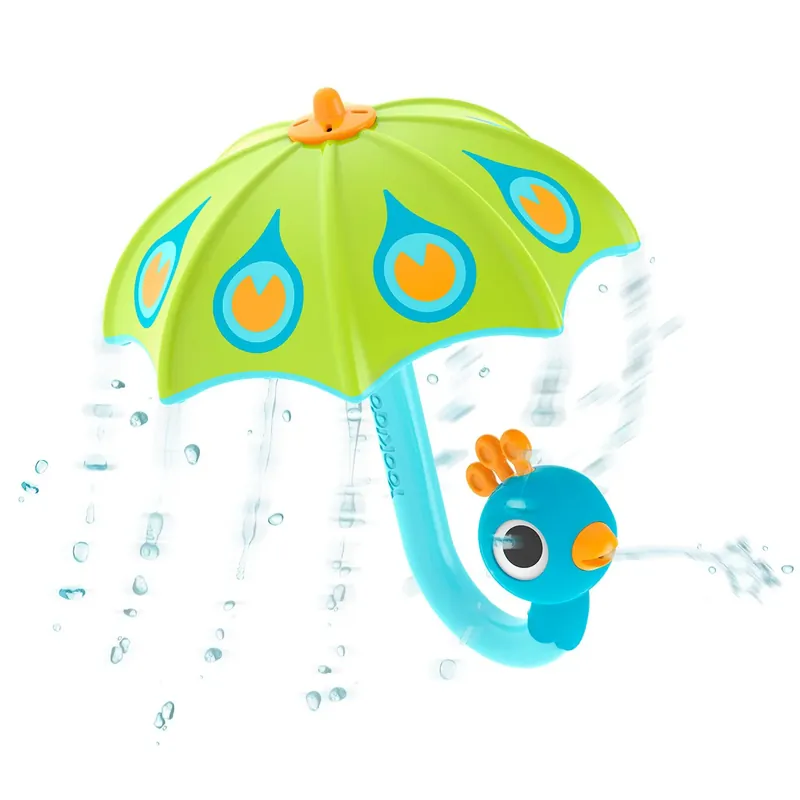 Erbjudandepris Yookidoo Fill ‘N‘ Rain Peacock Umbrella - Green