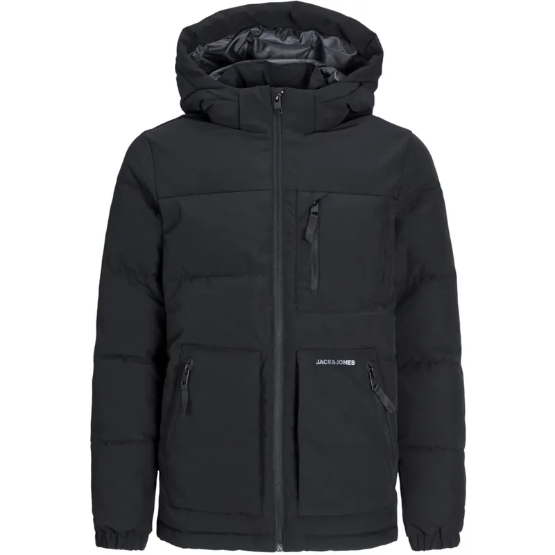 Beställ idag Jack & Jones Junior Black Eotto Puffer Jacka