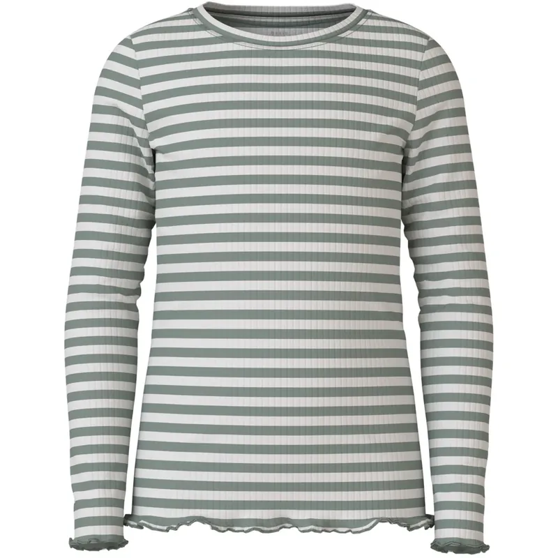 Name It Lily Pad Jet Stream Vemma Slim Blus Begränsad tid