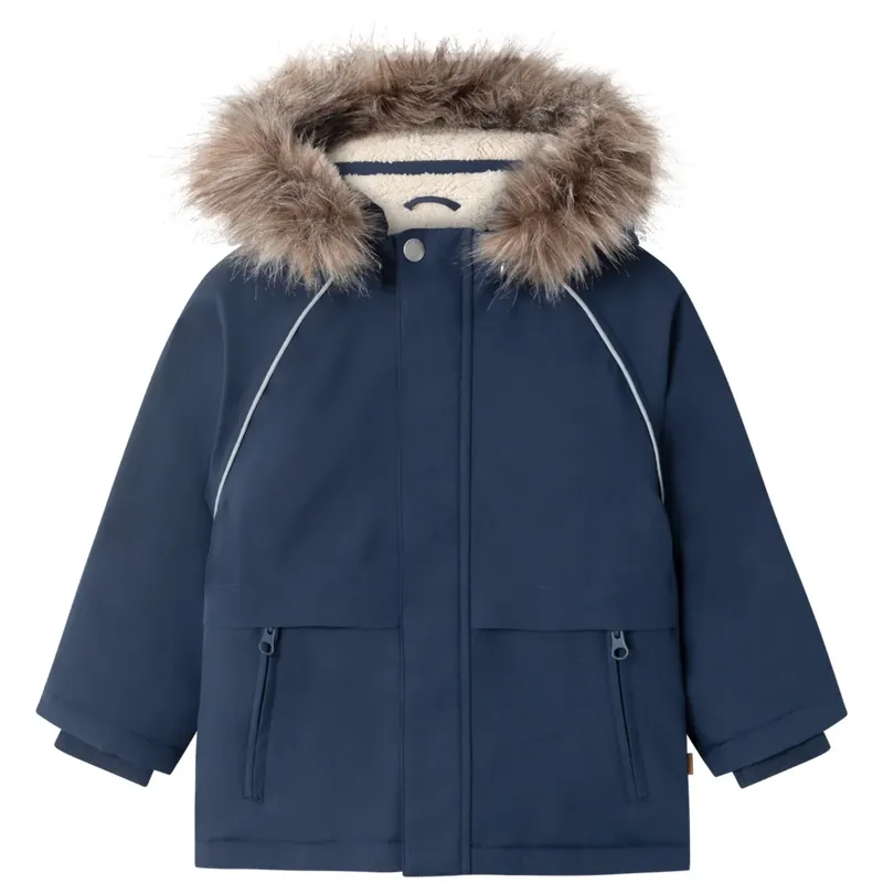 Name It Dark Sapphire Snow05 Jacka Solid 1Fo Säker betalning