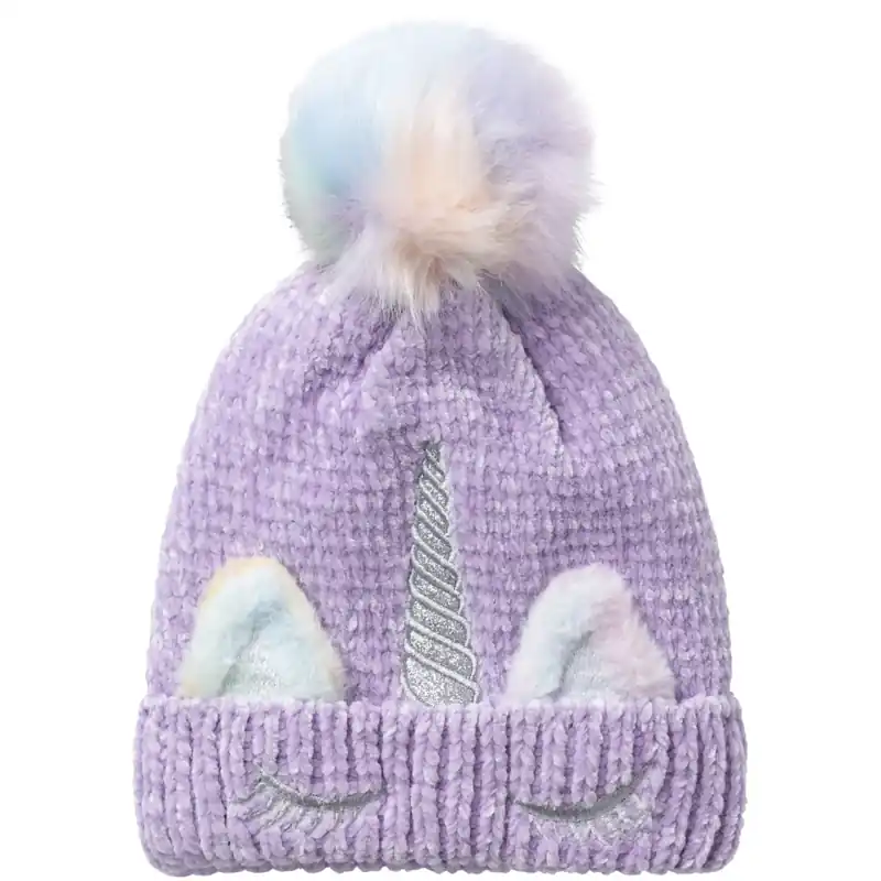 Name It Pastel Lilac Metea Stickad Beanie1 Sista chansen