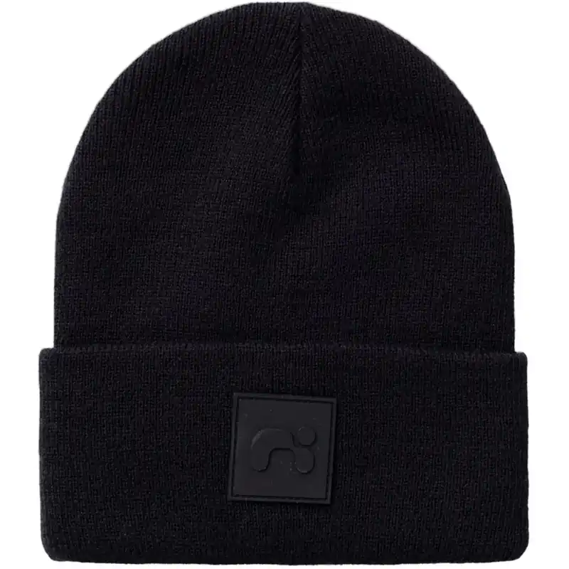 Name It Black Malik Stickad Beanie Badge Rea