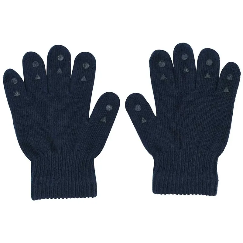 Gobabygo Navy Blue Grip Handskar Handla nu