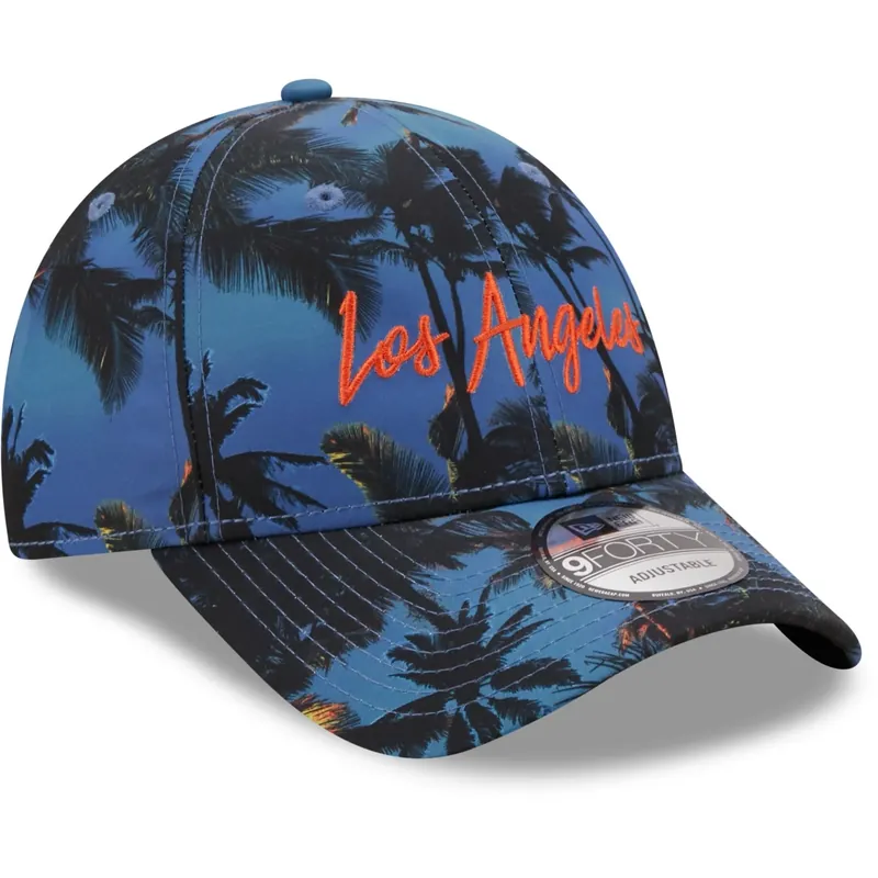 Snabb leverans New Era NEW ERA Los Angeles 9Forty Cap Tropical Print