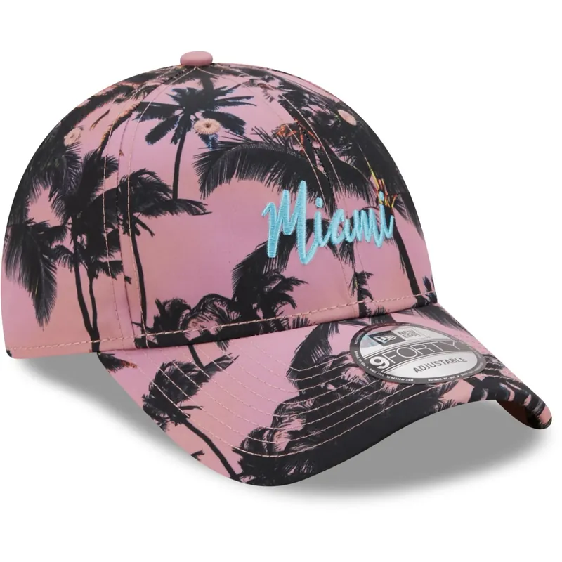 New Era NEW ERA Miami 9Forty Cap Tropical Print Rea