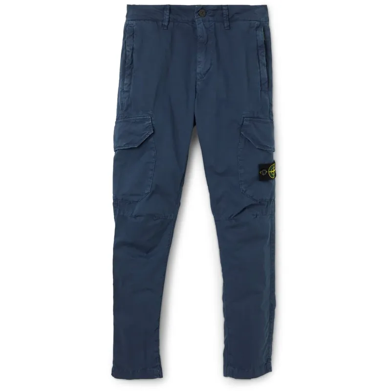 Stone Island Stone Island Junior Cargo Pants Navy Extra rabatt