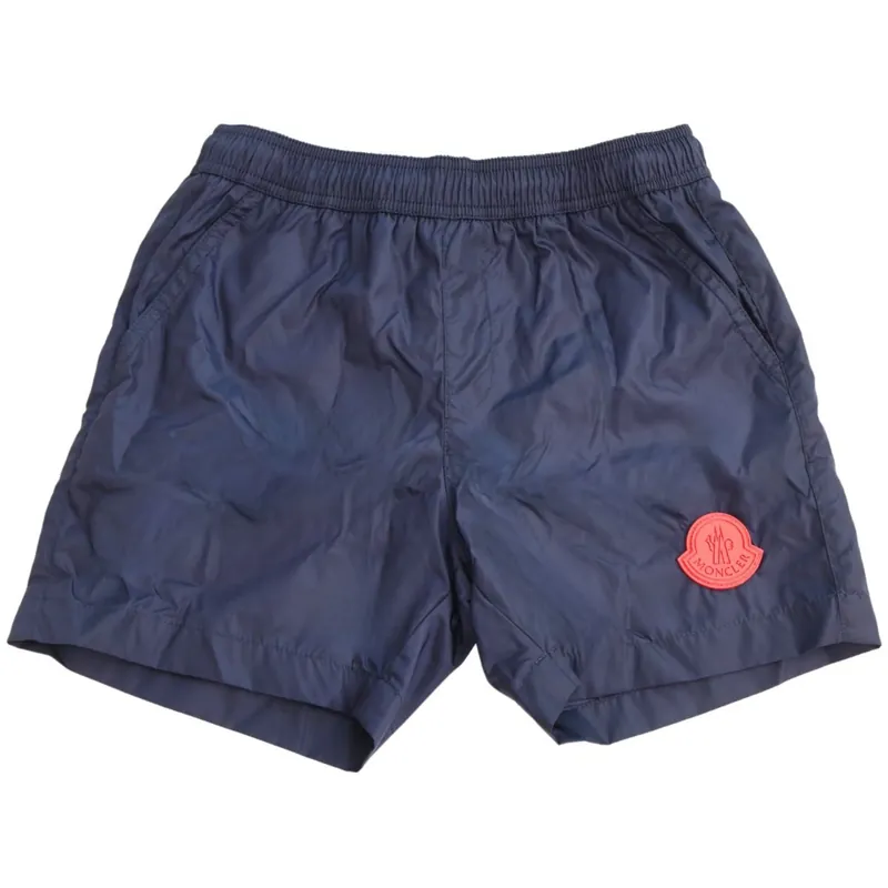 Rea Moncler Badeshorts Boxer Mare Navy
