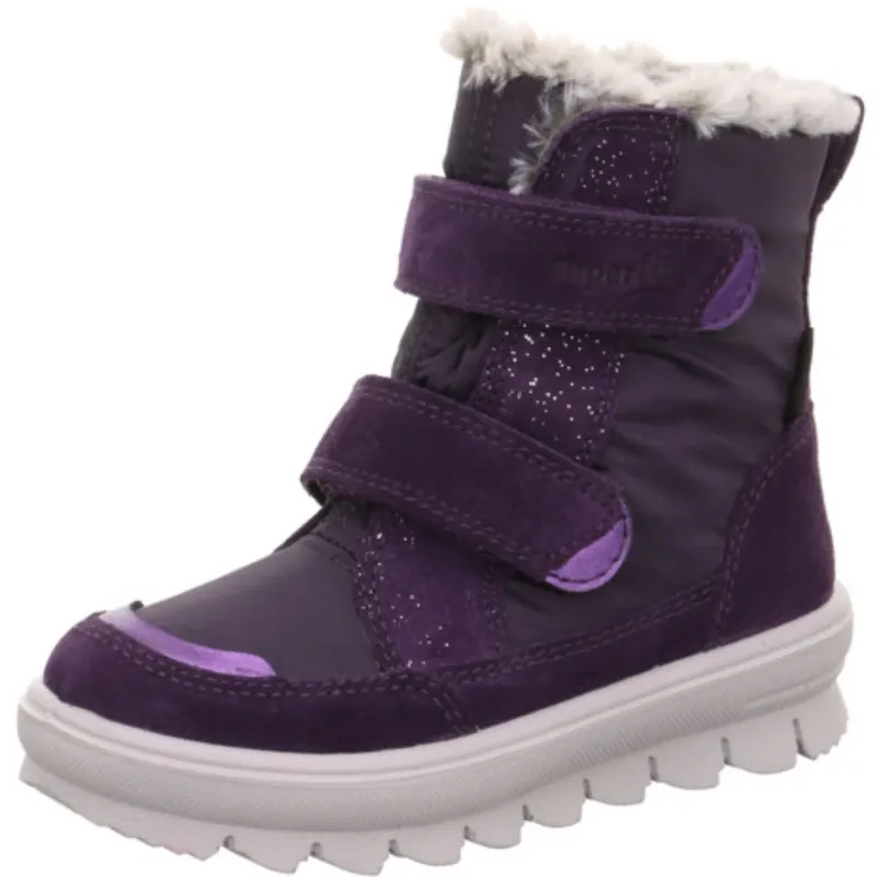 Superfit Purple Flavia Boots With Warm Lining Premium