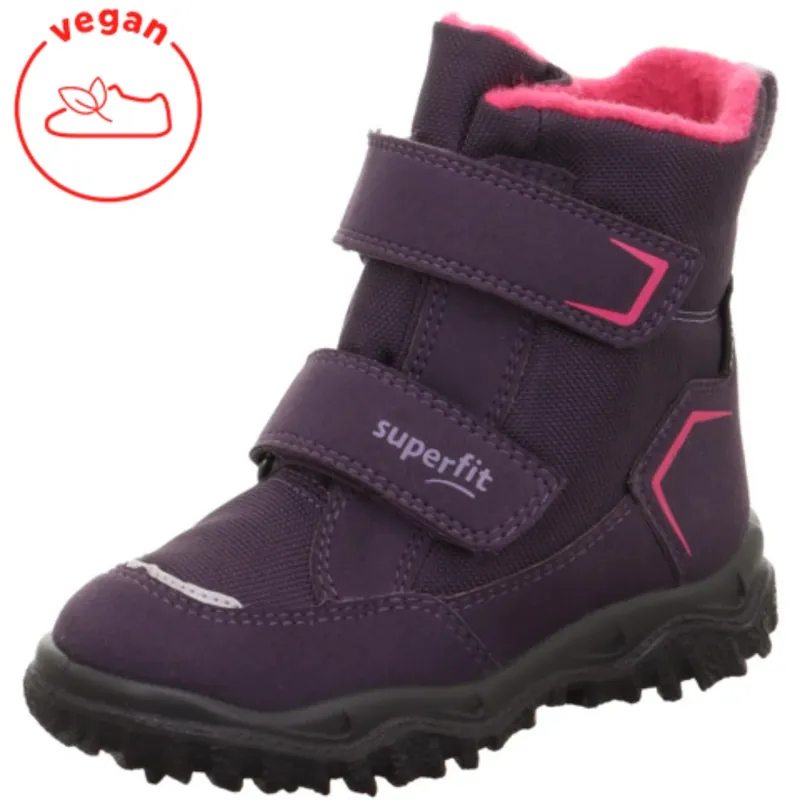 Köp online Superfit Purple/Pink Husky Boots With Warm Lining