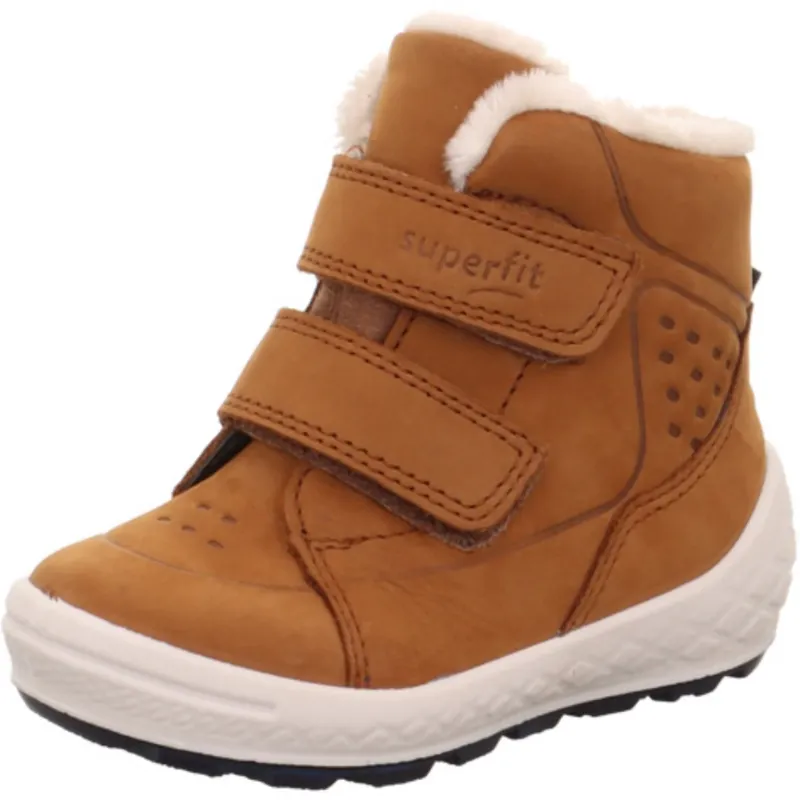 Billigare Superfit Brown Groovy 2.0 Boots With Warm Lining