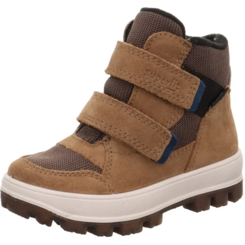 Kundfavorit Superfit Brown/Blue Tedd Boots With Warm Lining