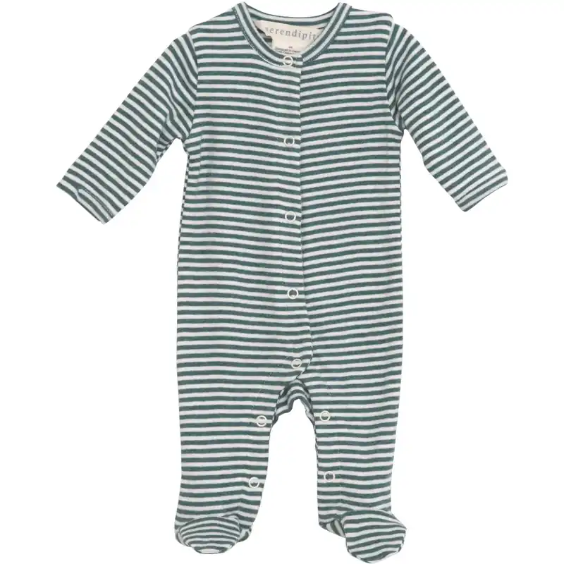 Beställ idag Serendipity Arctic/Offwhite Newborn Dräkt med Fötter