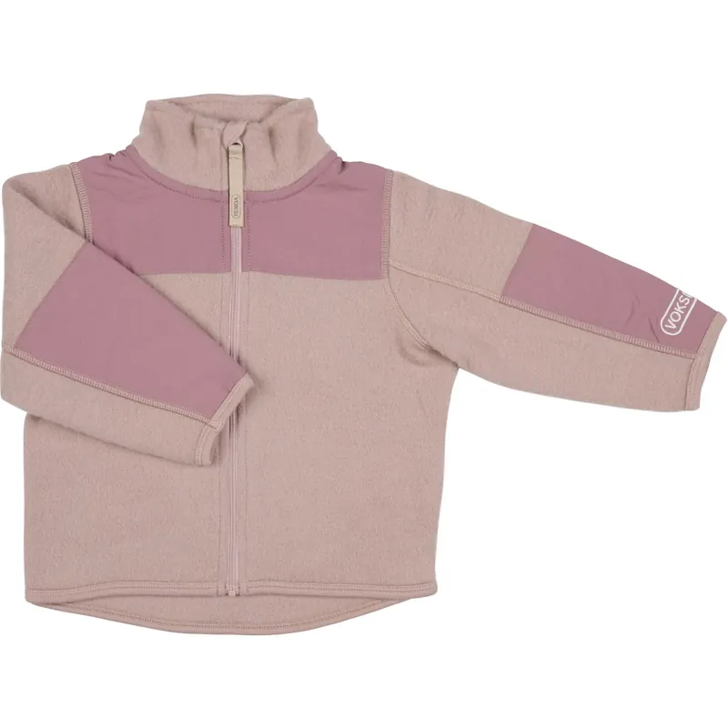Extra rabatt Voksi® Soft Grape Wool Jacka Fleece