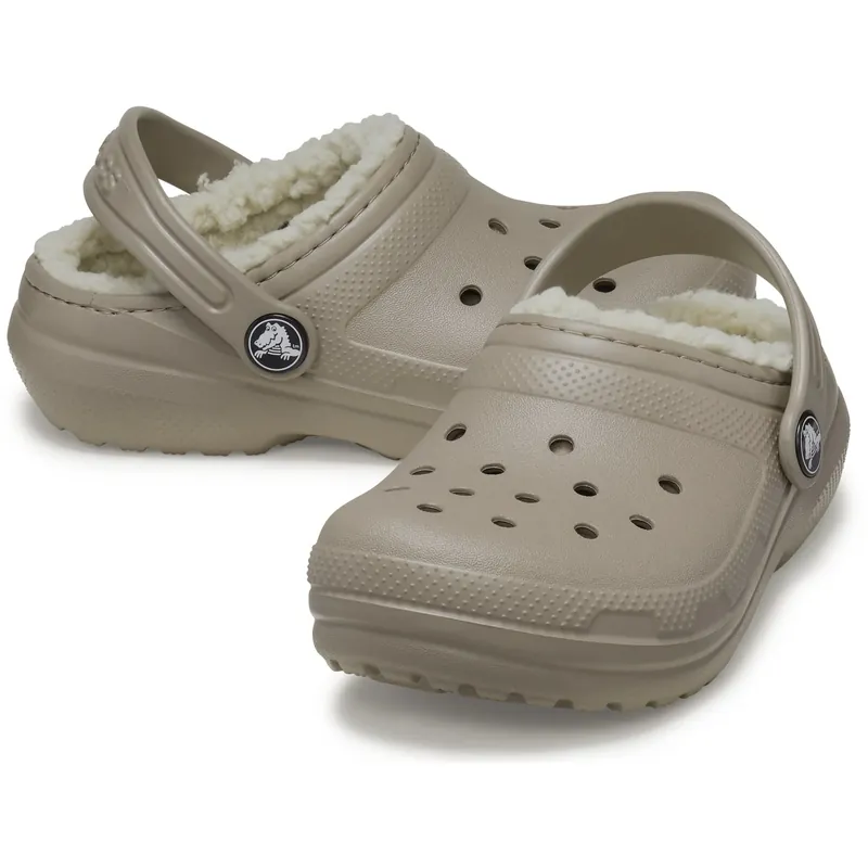 Populär Crocs Mushroom/Bone Classic Lined Clog