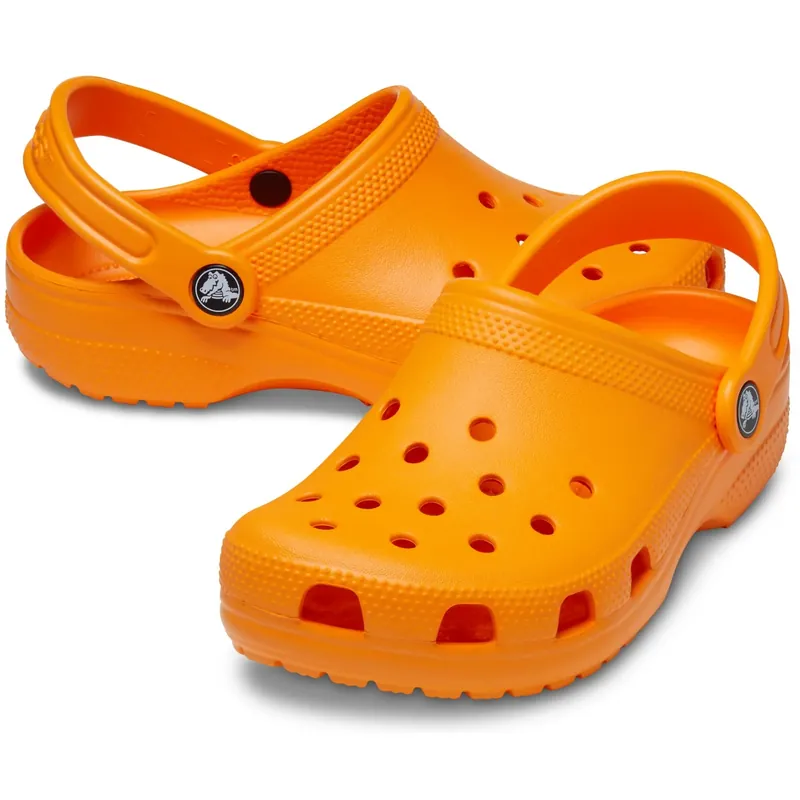 Extra rabatt Crocs Orange Zing Classic Clog