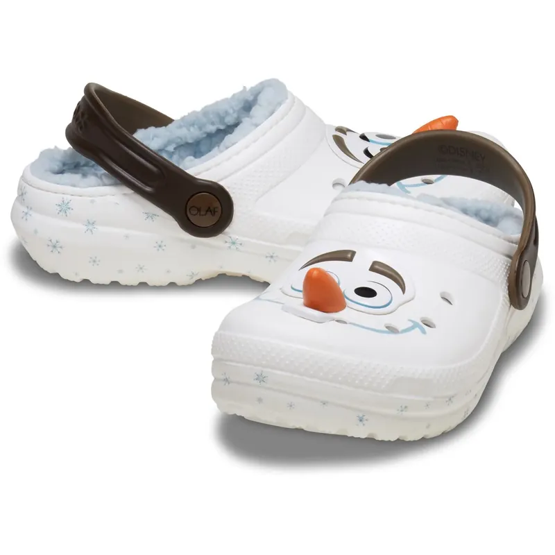 Begränsat antal Crocs Multi Frozen Olaf Lined Classic Clog