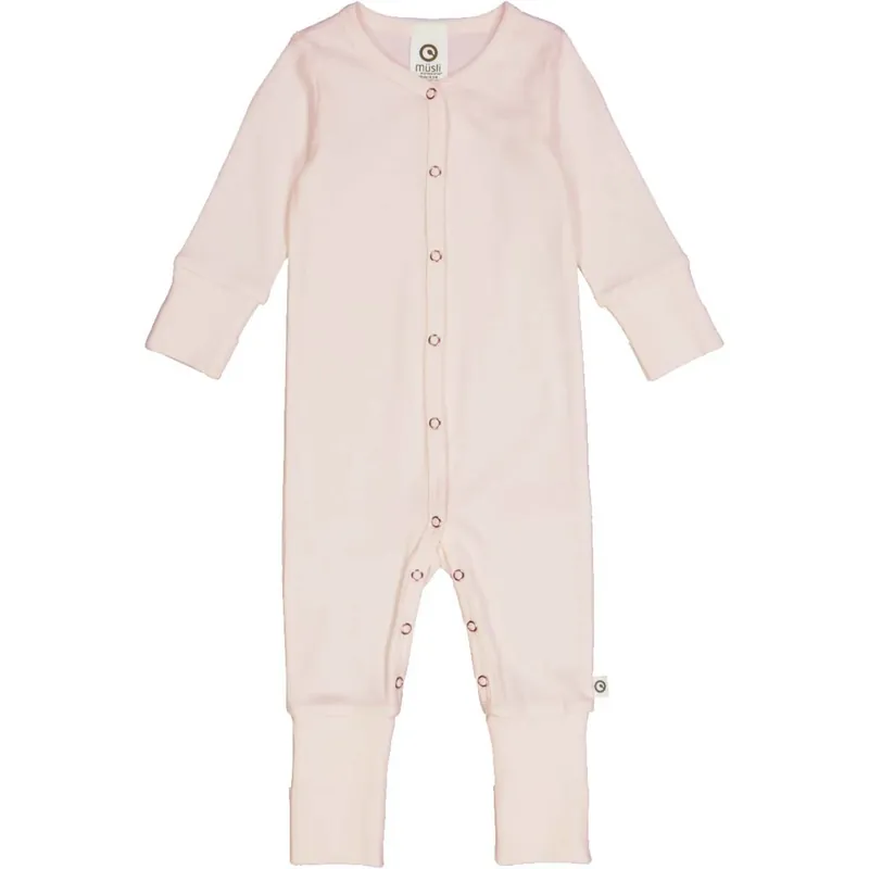 Müsli Nightingale Rib Jumpsuit med fötter Billigare