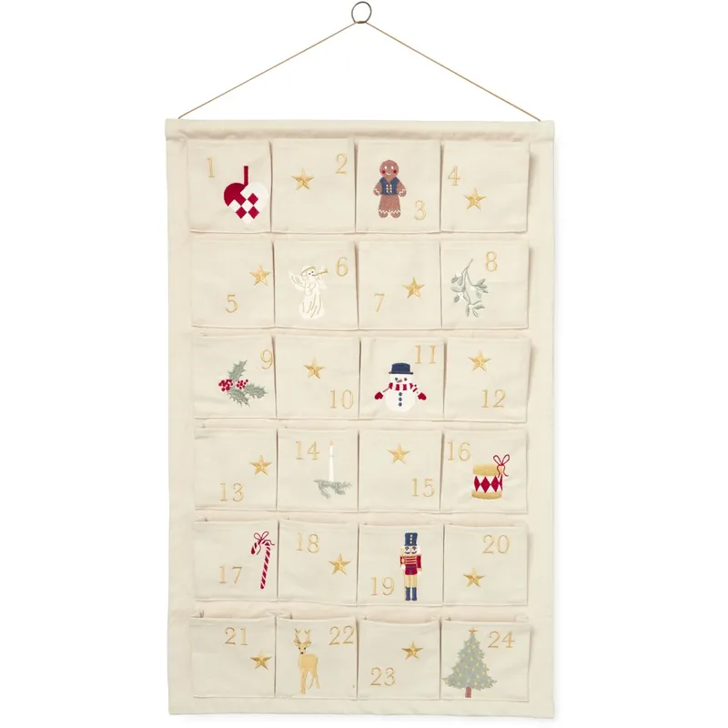 Cam Cam Copenhagen Beige adventskalender Kundfavorit