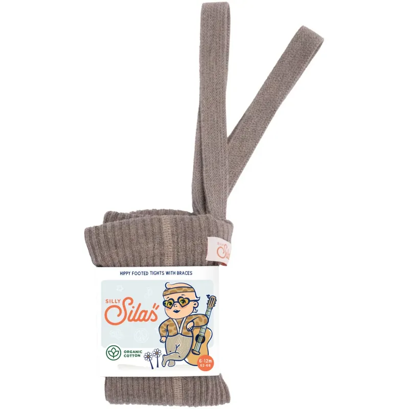 Silly Silas Cocoa Blend Hippy Footed Tights Utförsäljning