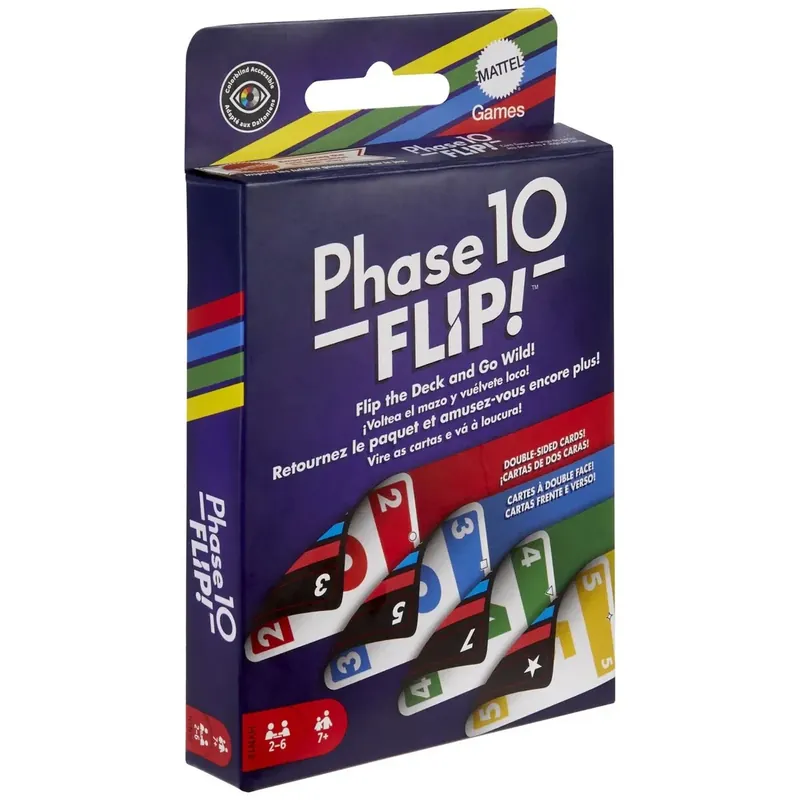 Nedsatt pris Mattel Games Phase 10 Flip