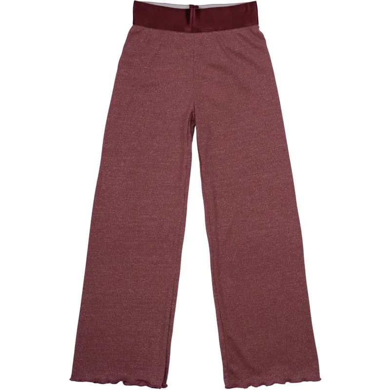 The New Crushed Berry Farah Wide Byxor Rabatt