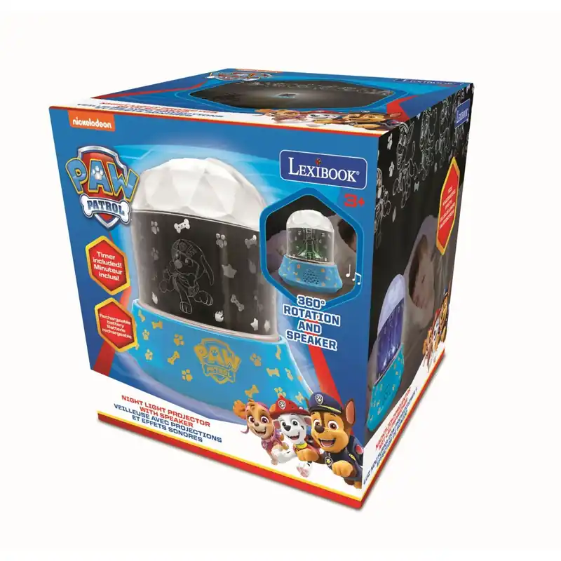 Kampanj Lexibook Paw Patrol Nattlampa Projektor med Högtalare