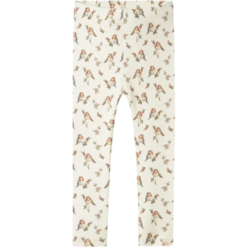 Lil‘Atelier Turtledove Bird Gavo Slim Leggings Rea
