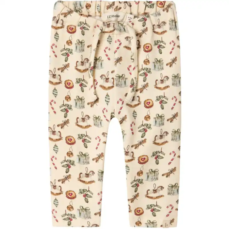 Lil‘Atelier Turtledove Gio Loose Byxor Sista chansen