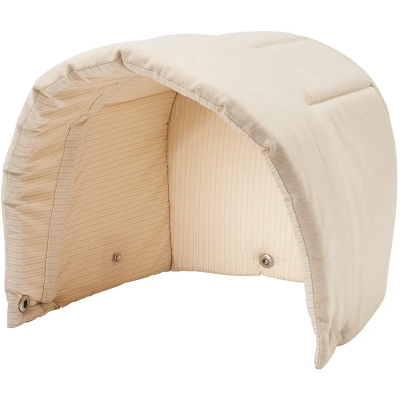 Extra rabatt COPENHAGEN COLORS Kapell för Babylift vol. 2 Cream Solid W. Cream Stripe