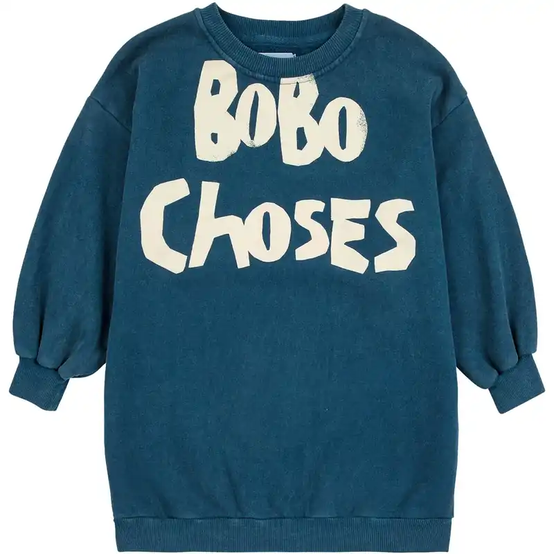 Billig Bobo Choses Midnight Blue Long Sweatshirt