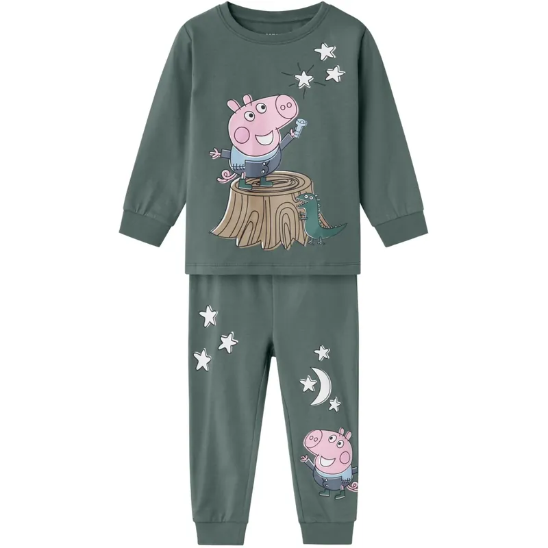 Snabb frakt Name It Dark Forest Omas Peppa Pig Pyjamas