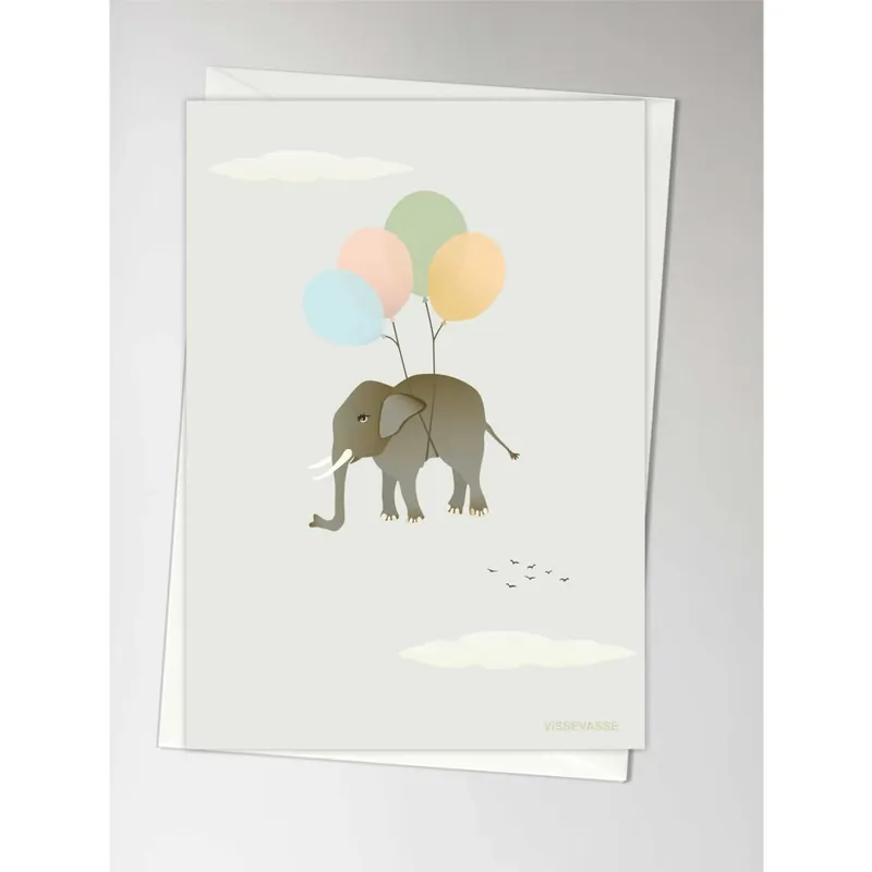 ViSSEVASSE FLYING ELEPHANT - Kort Outlet