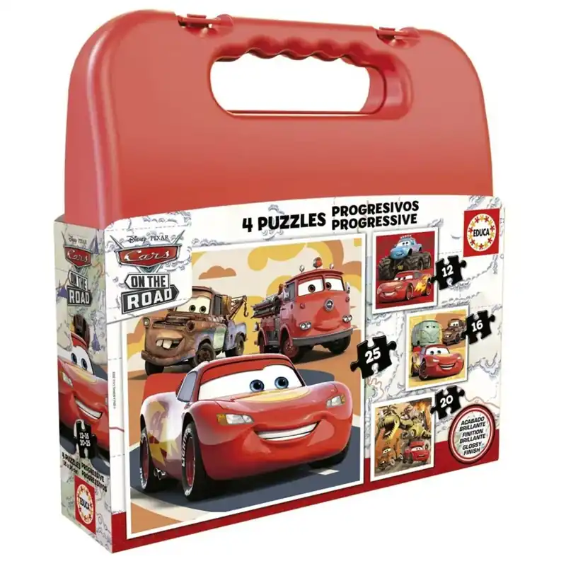 Educa Pussel 12-16-20-25 Cars Outlet