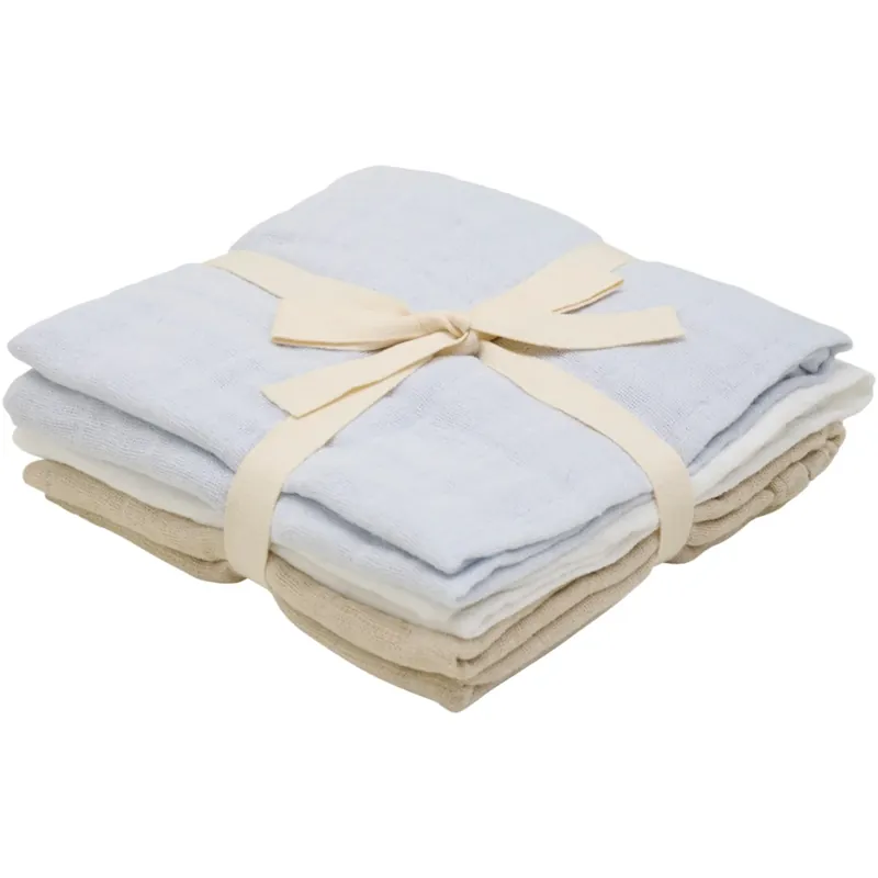 Pippi Metal Mint Ekologiska Tygblöjor Muslin 3-pack Endast idag