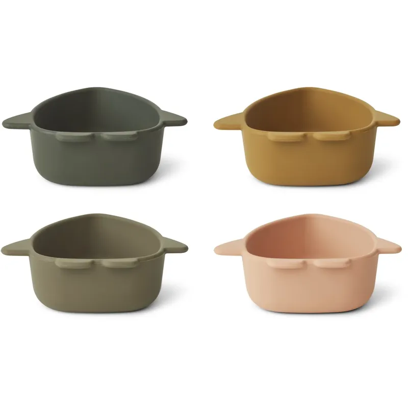 LIEWOOD Space Multi Mix Iggy Silicone Bowls 4-Pack Beställ nu