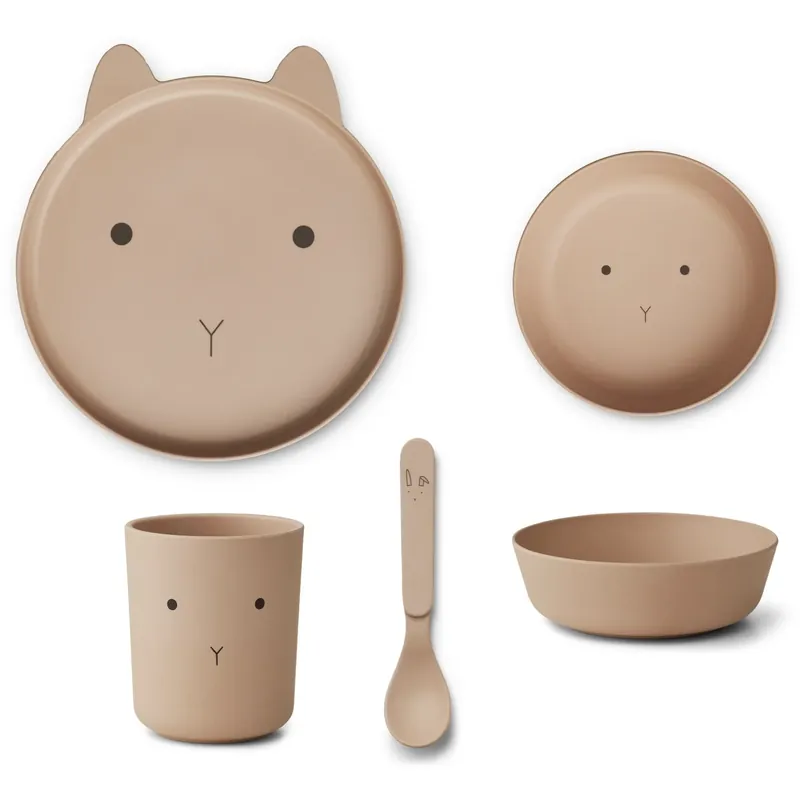 prisnedsättning LIEWOOD Rabbit Rose Brody Junior Dinner Set