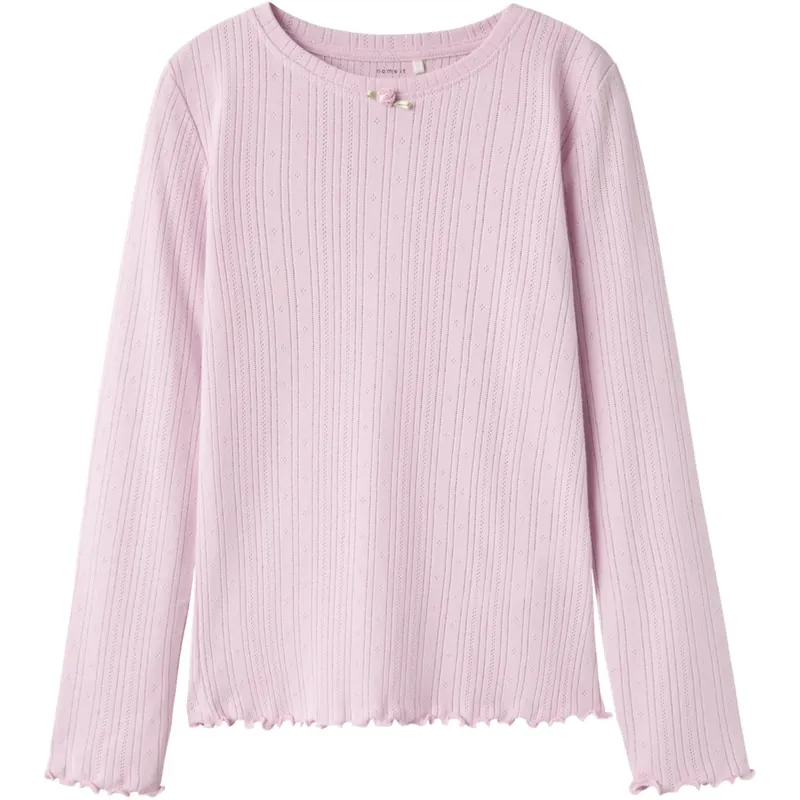 Name It Winsome Orchid Silke Slim Blus Köp nu